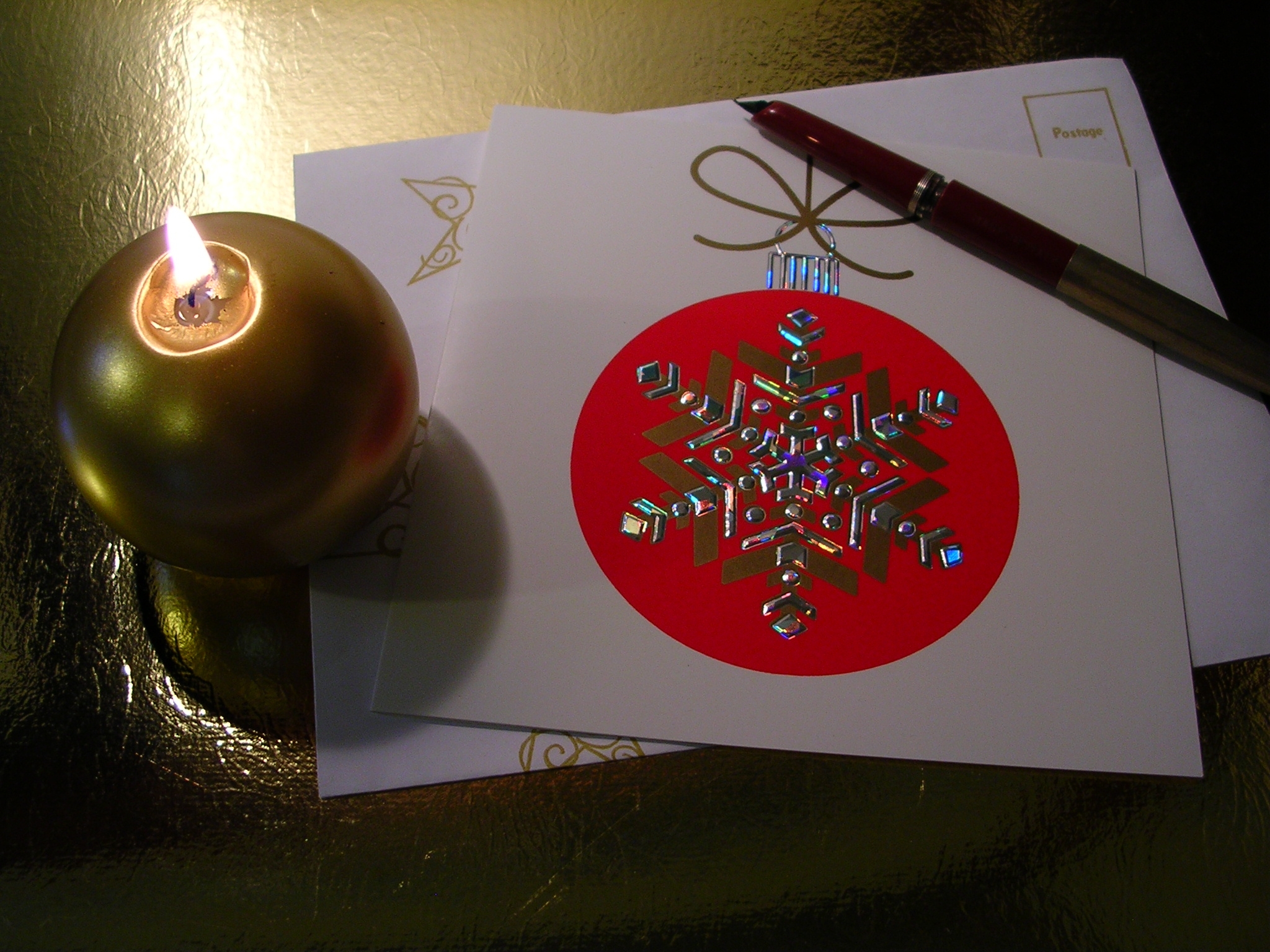 How to Make Duct Tape Christmas Cards